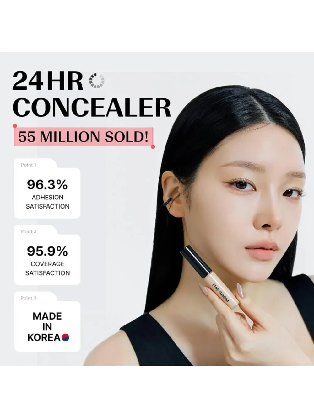 High Coverage Concealer Set - Long Lasting, Multi-Tone Match for Dark Circles